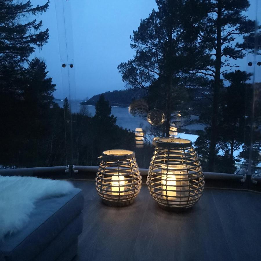 Sorfjorden Eye Iglo - Fosen 호텔 Husby 외부 사진