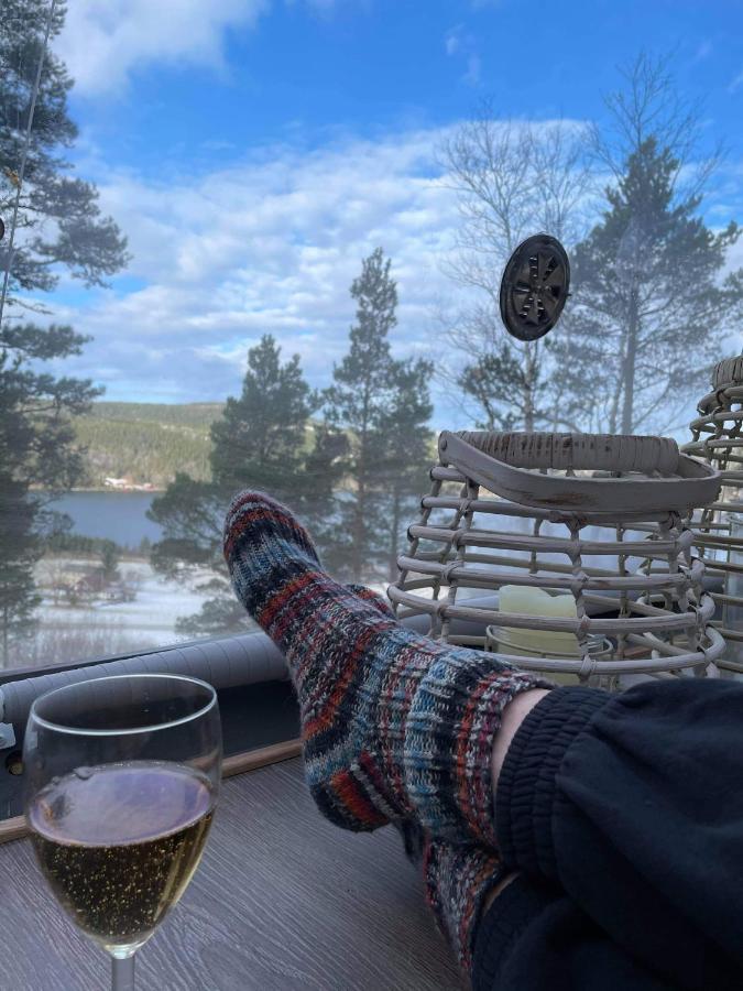 Sorfjorden Eye Iglo - Fosen 호텔 Husby 외부 사진