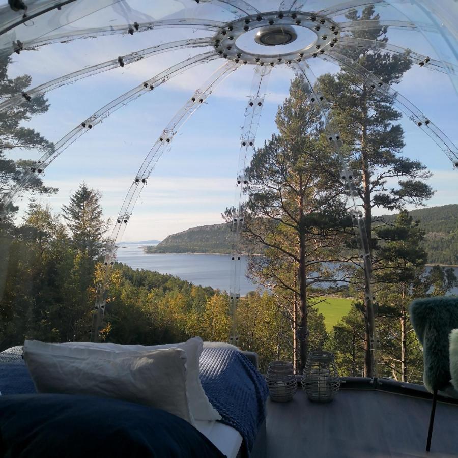 Sorfjorden Eye Iglo - Fosen 호텔 Husby 외부 사진