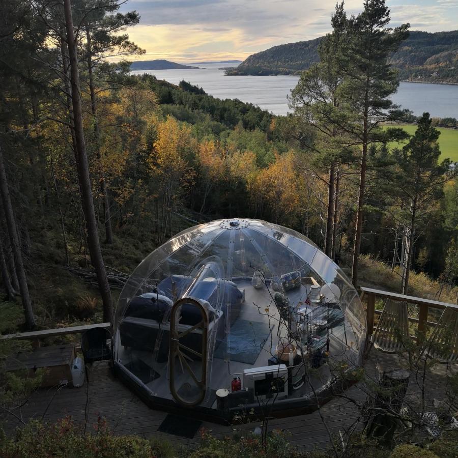Sorfjorden Eye Iglo - Fosen 호텔 Husby 외부 사진