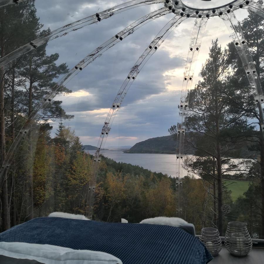 Sorfjorden Eye Iglo - Fosen 호텔 Husby 외부 사진