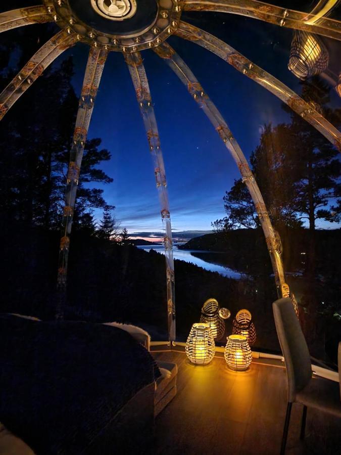 Sorfjorden Eye Iglo - Fosen 호텔 Husby 외부 사진
